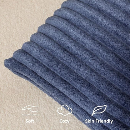 Kevin Textile Soft Plush 14x24 Inch Lumbar Pillow Cover 1 Pack, Luxury Fluffy - Image 3