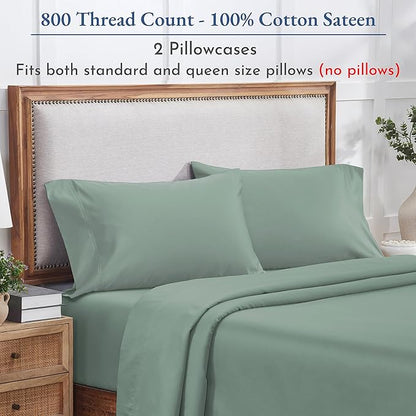 California Design Den Standard/Queen Size Pillow Cases Set of 2 - Image 3