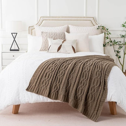 Battilo Camel Tan Throw Blanket - Image 4