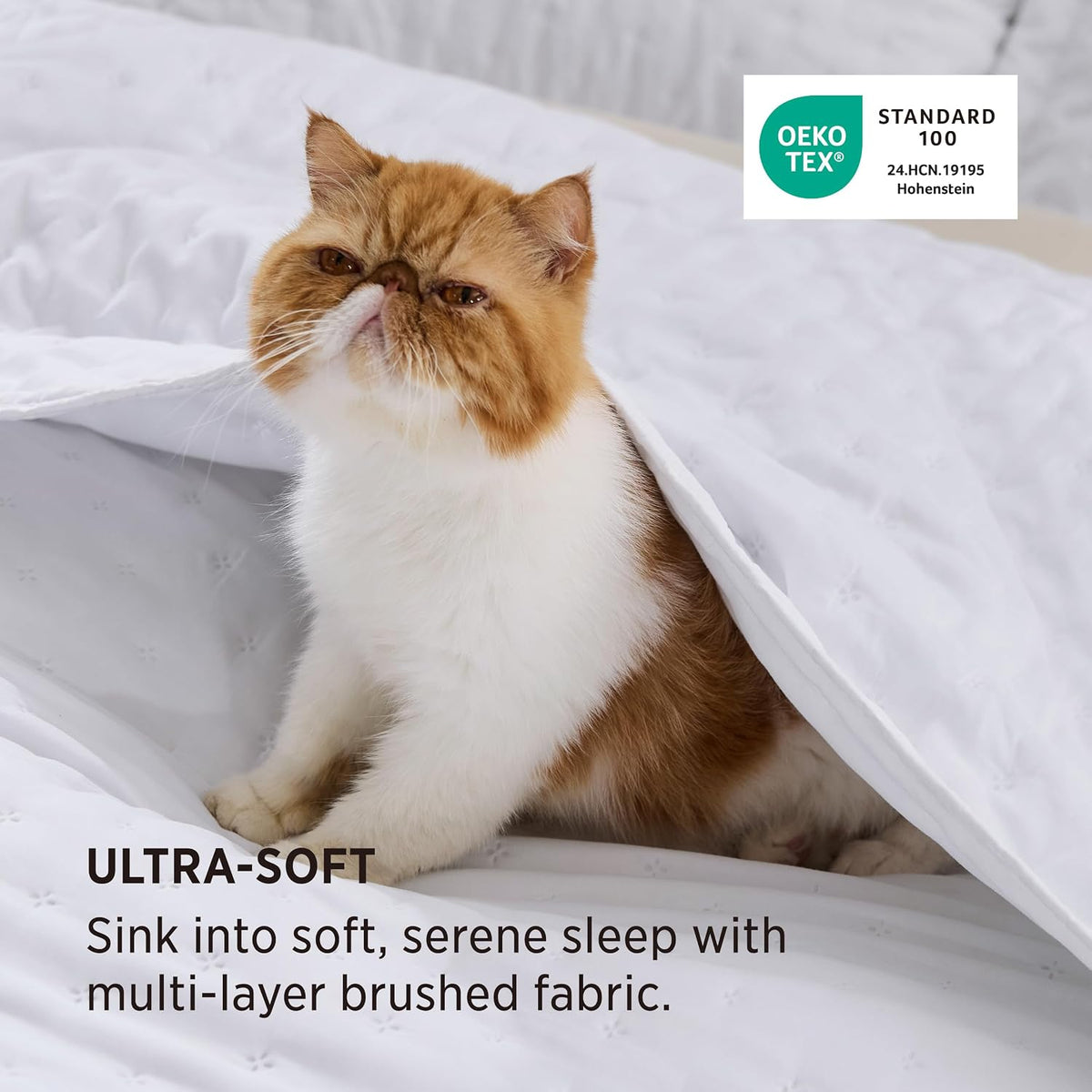 bedsure quilts queen size - lightweight comforter queen, close-up detail