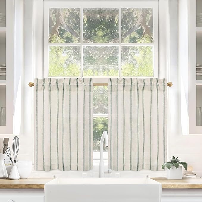 DriftAway Kitchen Tier Curtains by DriftAway