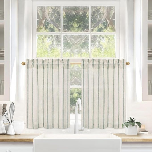 DriftAway Kitchen Tier Curtains by DriftAway