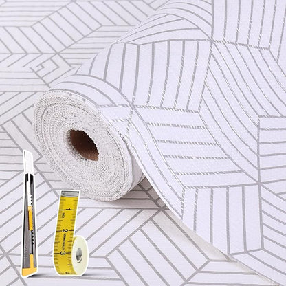 Shelf Liners for Kitchen Cabinets 24in x 30FT, Non Adhesive Cabinet Liner by Kimhan