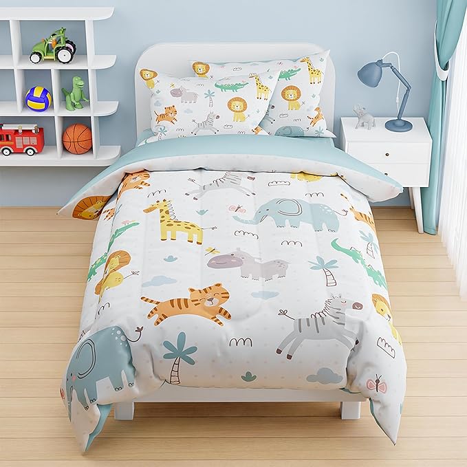 SANDJEST Animal Duvet Cover Sets Twin Size by SANDJEST