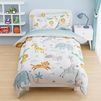 SANDJEST Animal Duvet Cover Sets Twin Size by SANDJEST