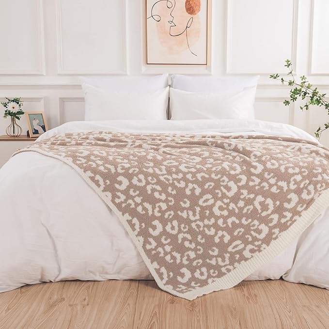 NEXHOME PRO Leopard Soft Blanket Twin Size, Fuzzy Throw Blanket - Image 2