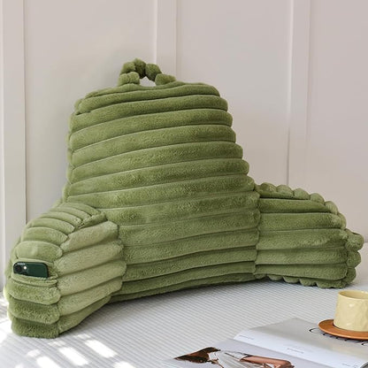 Yaoshuho Large Reading Pillow for Adults, Back Support Pillow for Sitting Up in by YAOSHUHO