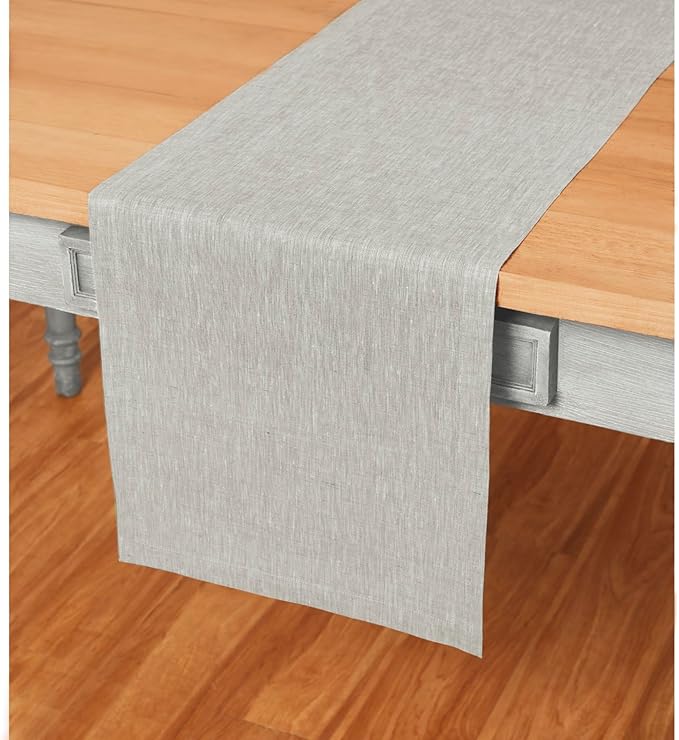 Solino Home Linen Table Runner 72 Inches Long by SolinoHome