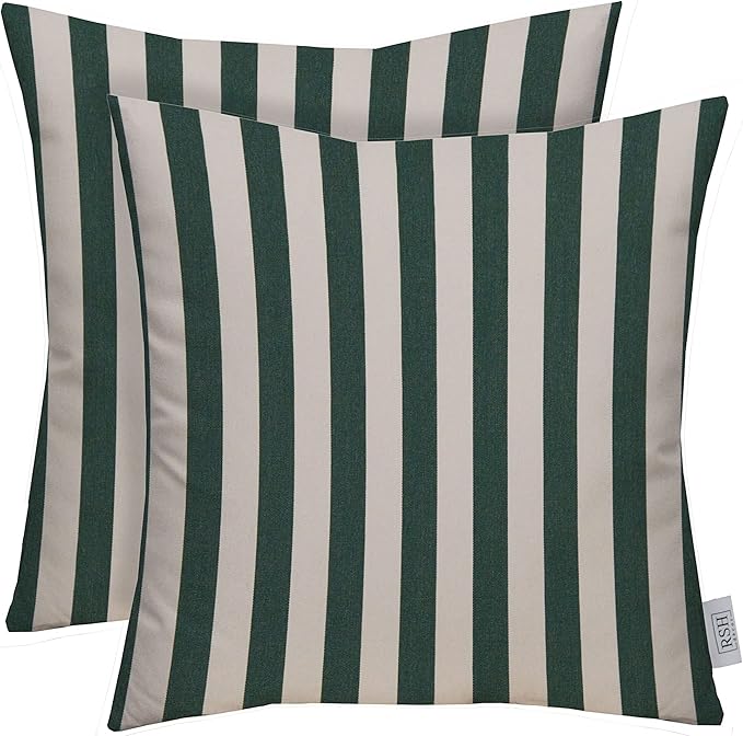 RSH DECOR: Sunbrella Square Throw Pillows Set of 2 | 24" x 24" | Water and by RSHDECOR