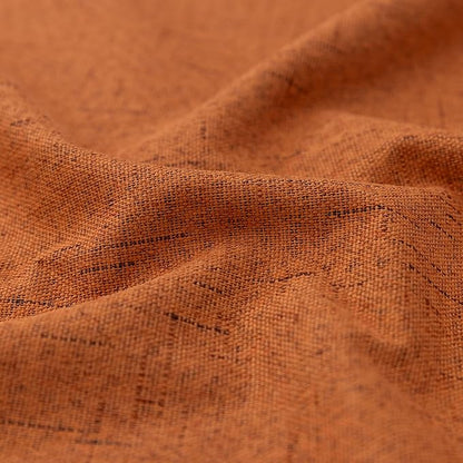 KOUFALL Bohemian Curtains for Dining Room, Burnt Orange Linen Boho Farmhouse - Image 8