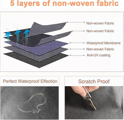 Rollaway Bed Cover 39.5"x15.5"x45.2" Dustproof and Waterproof Folding Bed - Image 7