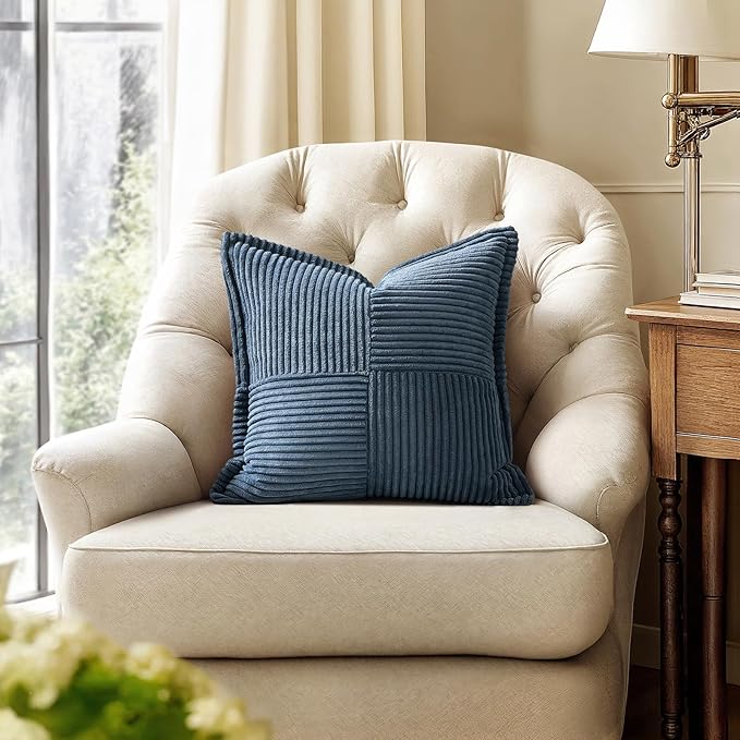 MIULEE Decorative Euro Sham Throw Pillow Covers - Image 4