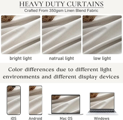 100% Blackout Curtains 90 Inches Long - Image 5
