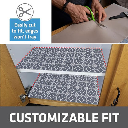 Drymate Premium Luxury Shelf & Drawer Liner, Thick Cushioned Fabric, - Image 4