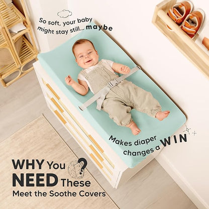 2-Pack Organic Changing Pad Covers - Image 2
