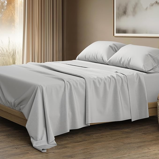 THREAD SPREAD 100% Egyptian Cotton Sheets California King Size by THREADSPREAD