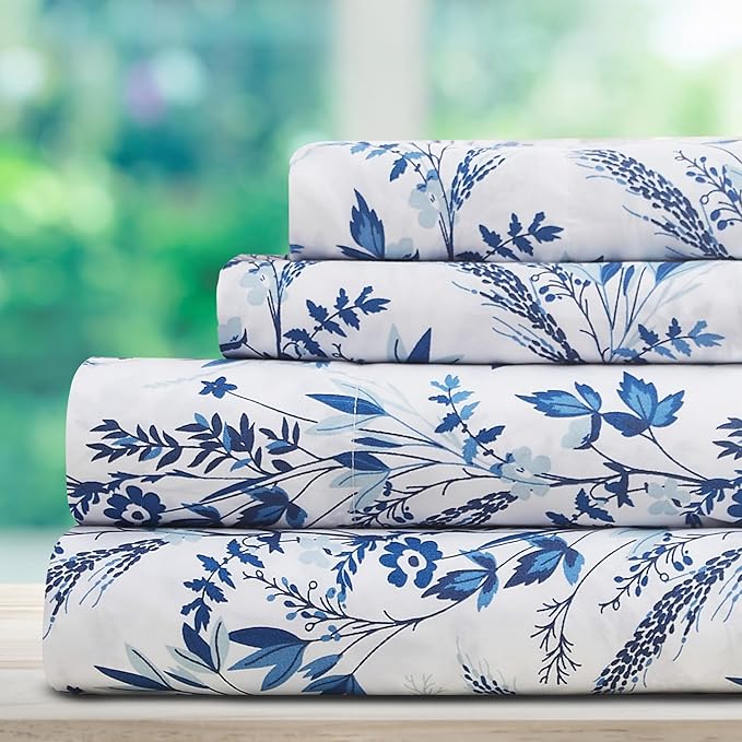 DREAMCARE King Size Floral Sheets by DREAMCARE