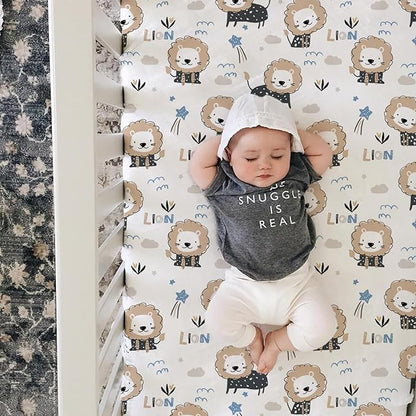 BROLEX Baby Fitted Crib Sheets: Kid Crib Sheets - Image 4