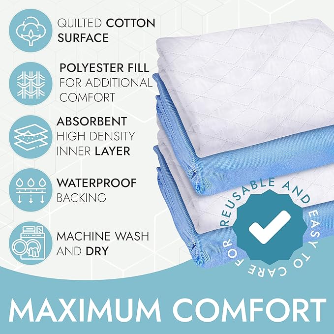 Premium Quality Bed Pad, Waterproof, and Washable - Image 4