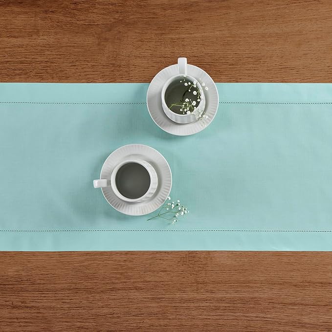 Solino Home Cotton Linen Table Runner 90 Inches Long - Image 3