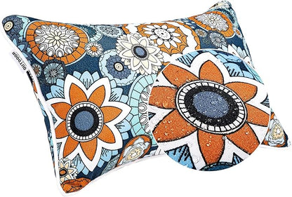 JMGBird 12×20 Inch Outdoor Lumbar Pillows Pack of 2 Waterproof Throw Pillows - Image 3