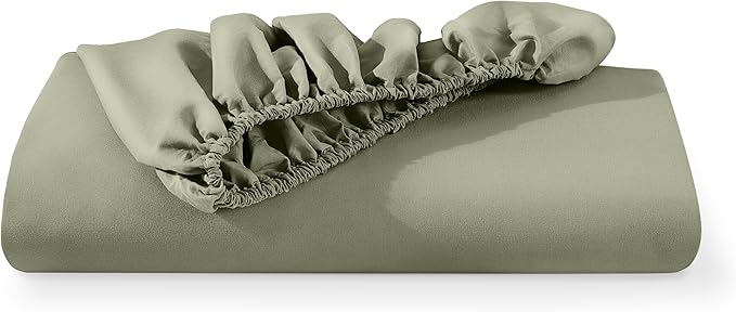 Bare Home Fitted Bottom Sheet Queen Size - Image 7