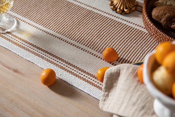 Caflife Boho Table Runner Brown - Image 4