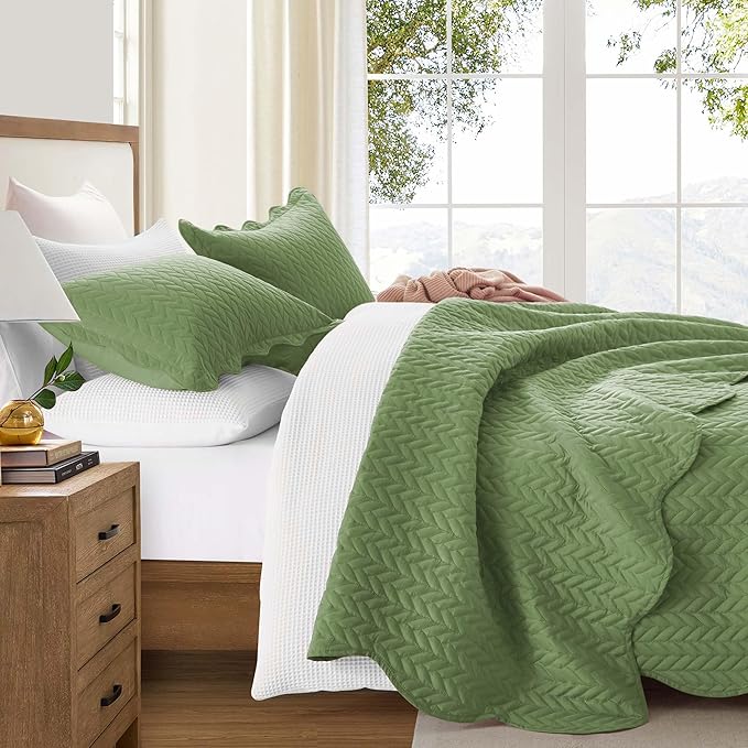 IR Imperial Rooms King Quilt Bedding Set Size + 2 Pillow Shams - Image 8