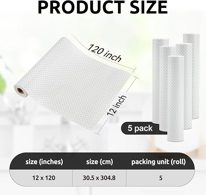 RAY STAR 12X120 Inch Shelf Liner - Image 5