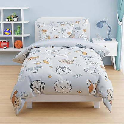 SANDJEST Dog Duvet Cover Sets Full Size - Image 7