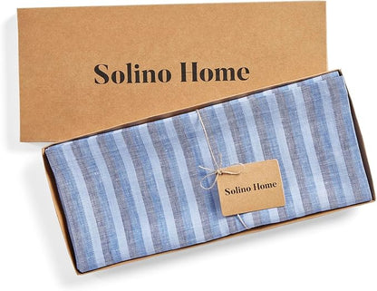 Solino Home Linen Table Runner 120 Inches Long - Image 6