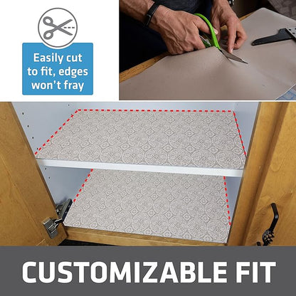 Drymate Premium Luxury Shelf & Drawer Liner, Thick Cushioned Fabric, - Image 4