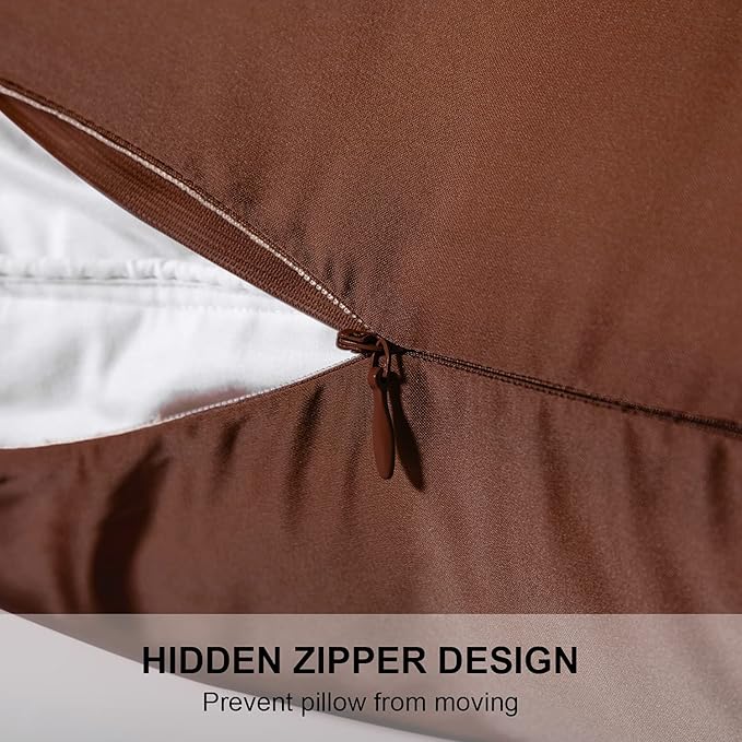 Mulberry Silk Pillowcase for Hair and Skin, Queen Size Cooling Silk Pillow Case - Image 3