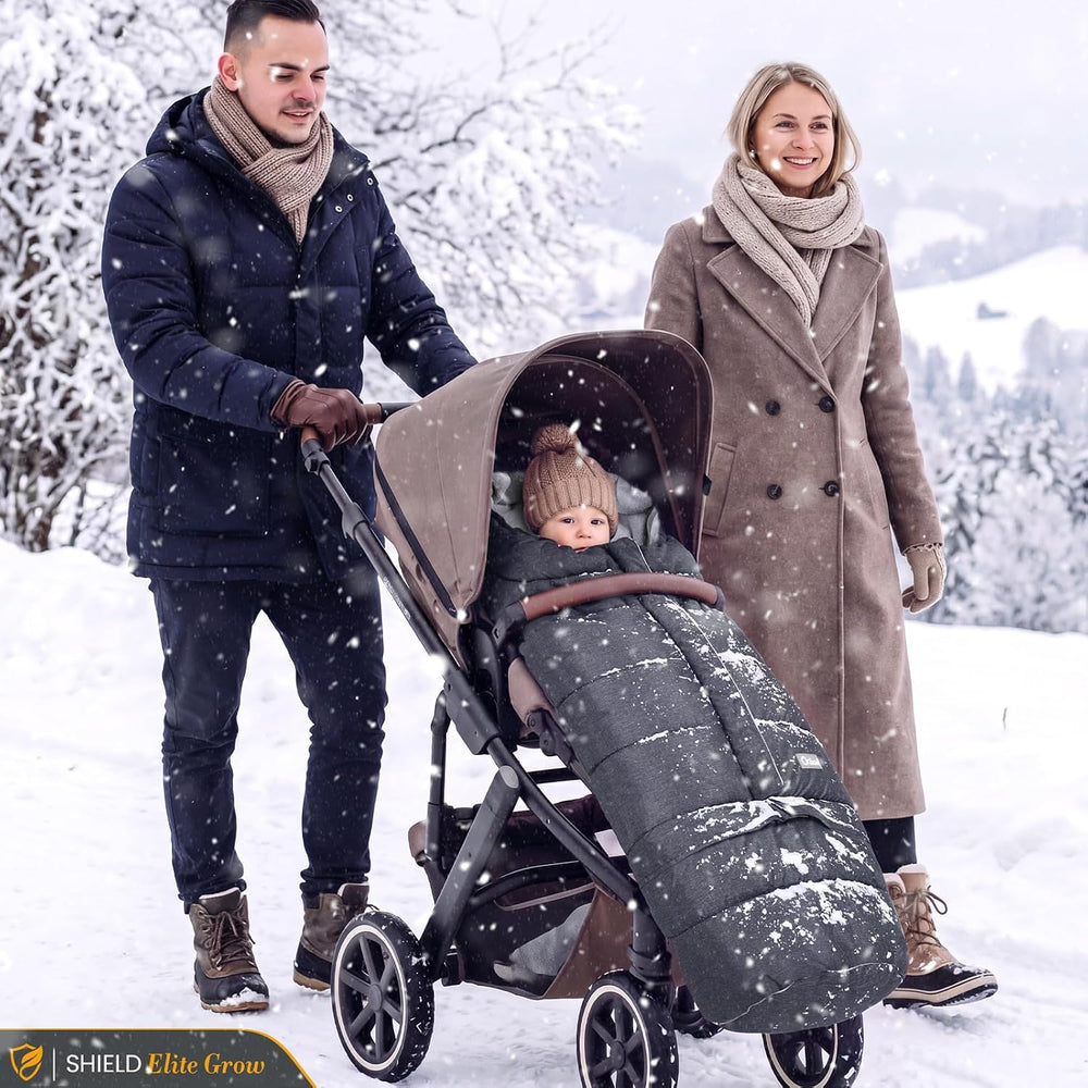 Orzbow Stroller Bunting Bag with Extended Footmuff, Weather-Proof, Warm