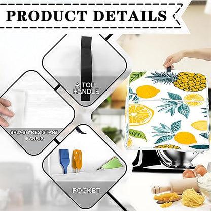 Mixer Dust Cover for 6-8 Qt Stand Mixer, Cloth Cover - Image 3