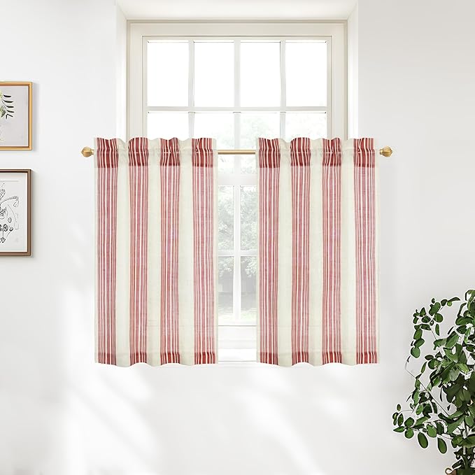 DriftAway Kitchen Tier Curtains by DriftAway