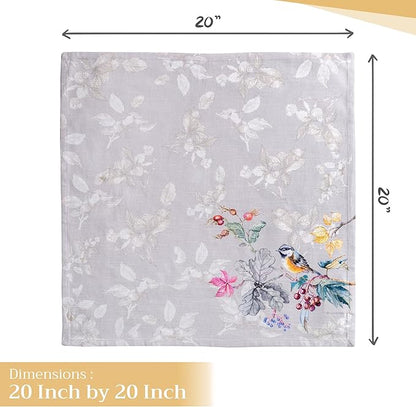Maison d' Hermine Cloth Napkins Set of 4 100% Cotton - Image 4
