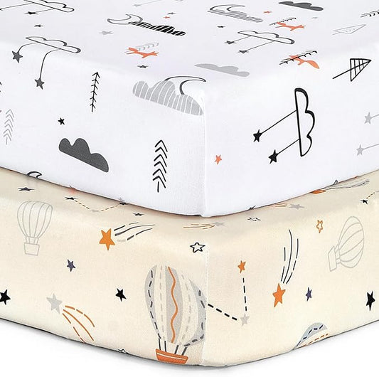 BROLEX Baby Fitted Crib Sheets: Kid Crib Sheets by BROLEX