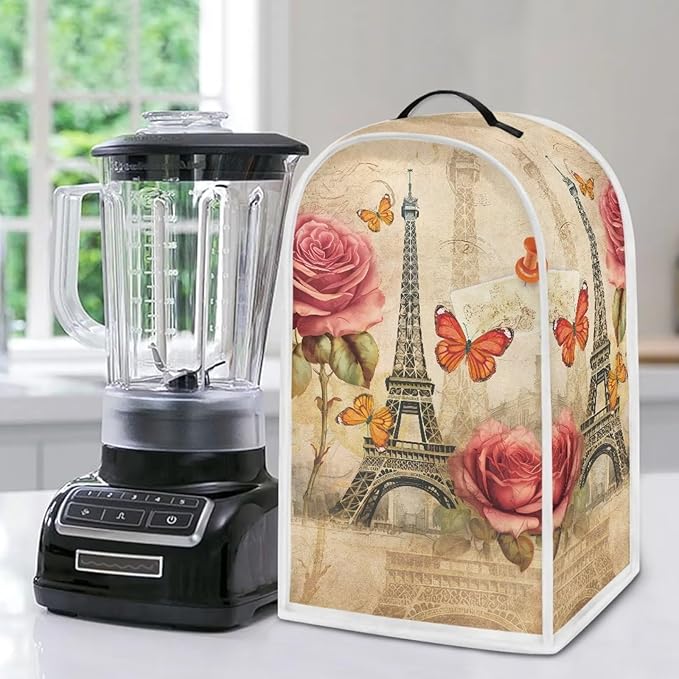 Talayituse Eiffel Tower Print Blender Dust Cover - Image 5