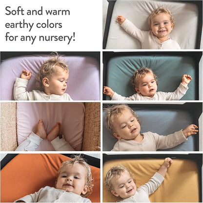 Bedside Sleeper Bassinet Fitted Sheets 33x20 - Image 6