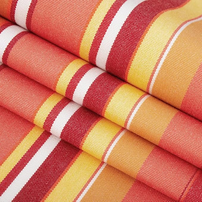RSH DECOR: Sunbrella Square Throw Pillows Set of 4 | 17" x 17" | Water and - Image 3