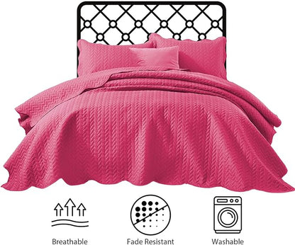 IR Imperial Rooms California King Quilt Bedding Set Size + 2 Pillow Shams - Image 6