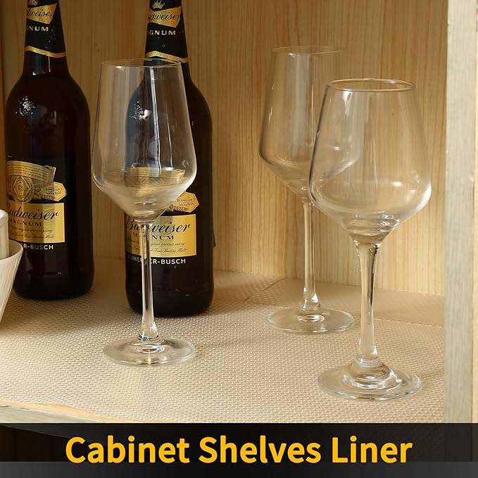 iwtmm Shelf Drawers Liners for Kitchen Cabinets Non-Slip, Oil-Proof Drawer - Image 4