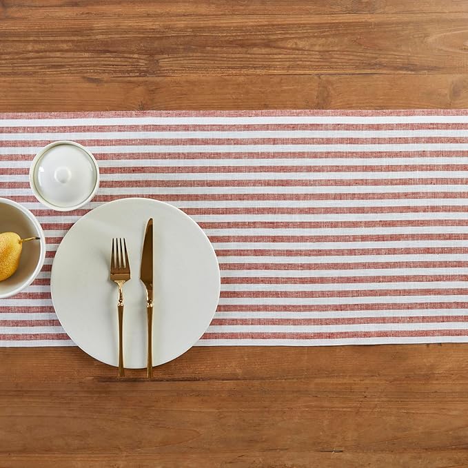 Solino Home Linen Table Runner 90 Inches Long - Image 9