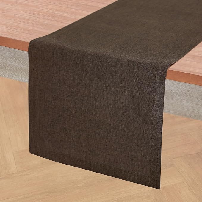 Solino Home Linen Table Runner 48 Inches by SolinoHome