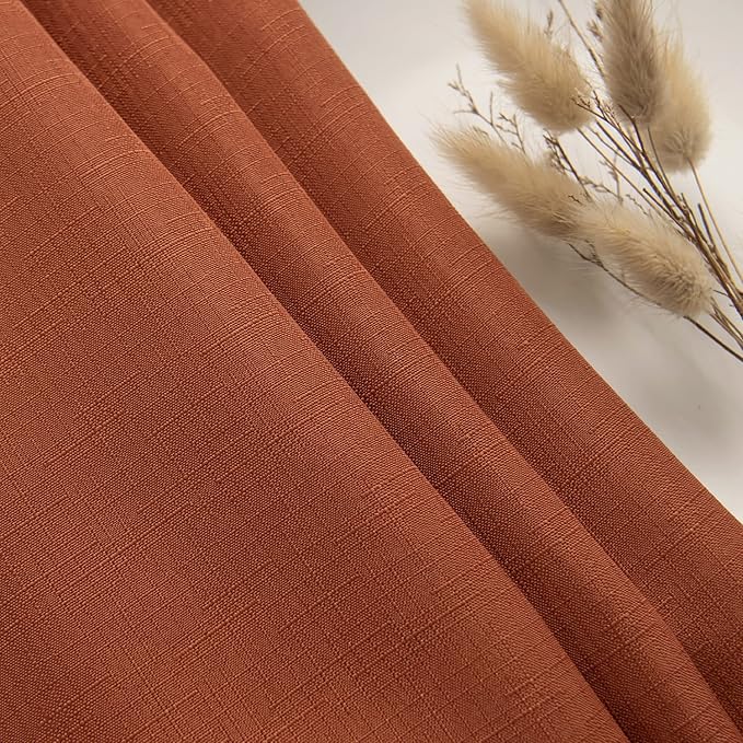 maxmill Linen Looking Square Tablecloth Waterproof Spillproof Wrinkle Resistant - Image 8