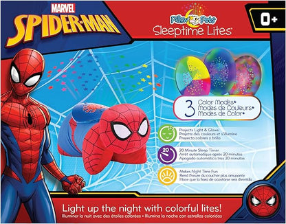Pillow Pets Marvel Spider-Man Sleeptime Lite 11" Stuffed Animal Plush Pillow & - Image 5