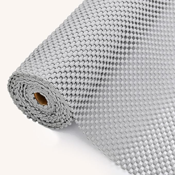 Shelf Liners for Kitchen Cabinets Non Adhesive Shelf Liner Paper Non-Slip by Oneoftheworld
