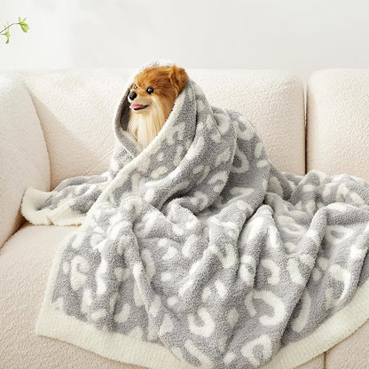 Snuggle Sac Leopard Throw Blanket - Image 6