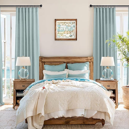 Pitalk Aqua Curtains 108 Inches Long - Image 6